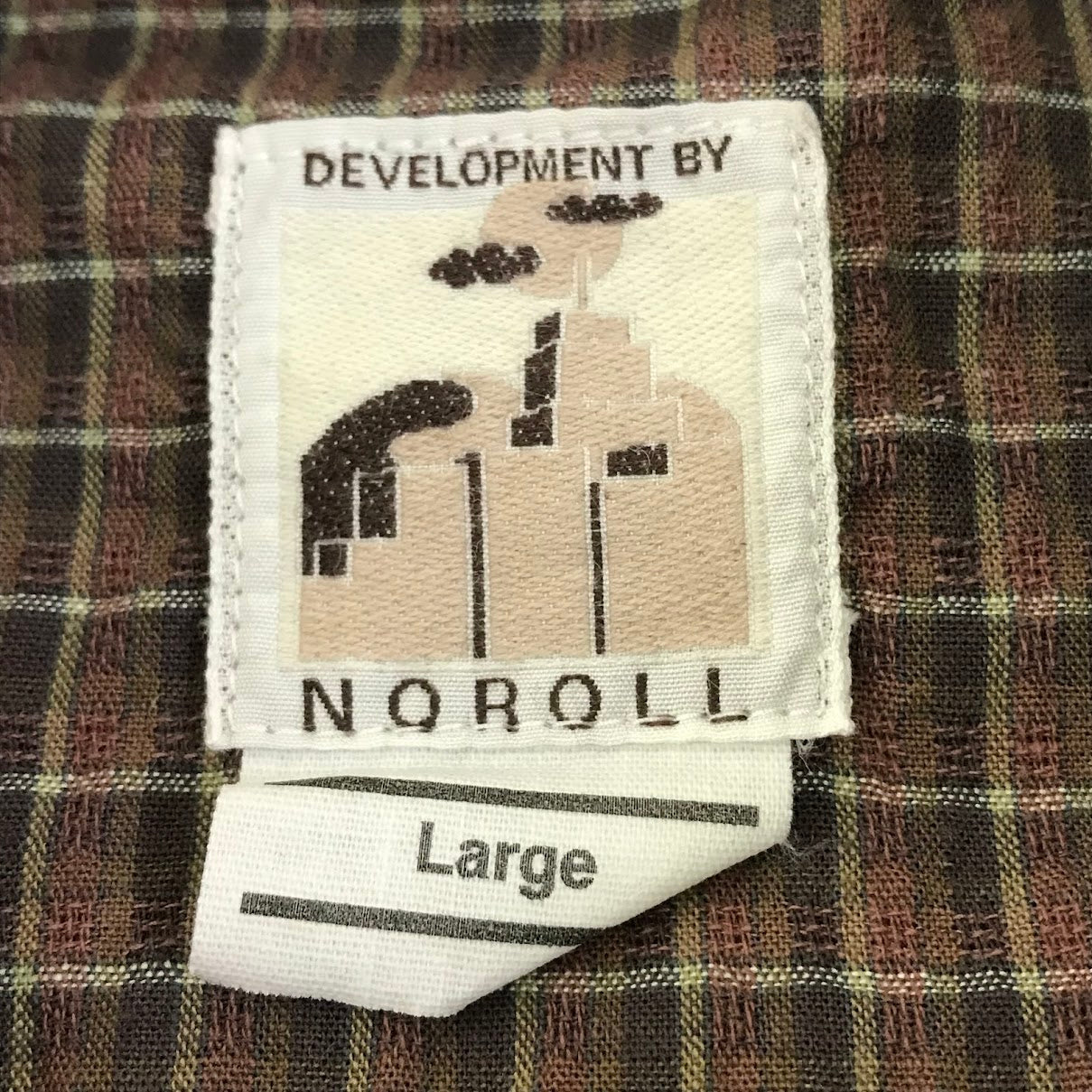 NOROLL | ノーロール Normal Panama S/S Shirt 半袖シャツ NR26-NORMAL ブラウン サイズ：L【倉吉店】