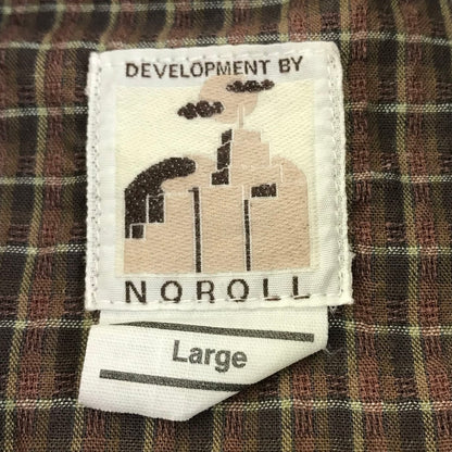 NOROLL | ノーロール Normal Panama S/S Shirt 半袖シャツ NR26-NORMAL ブラウン サイズ：L【倉吉店】