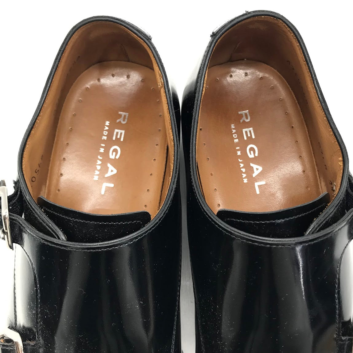 REGAL | リーガル ダブルモンク ビジネスシューズ ドレスシューズ 07LR ブラック 24.5cm【倉吉店】