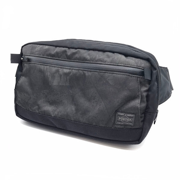 PORTER | ポーター DARK FOREST ダークフォレスト WAIST BAG(L) ウエストバッグ 659-05147 ブラック【倉吉店】