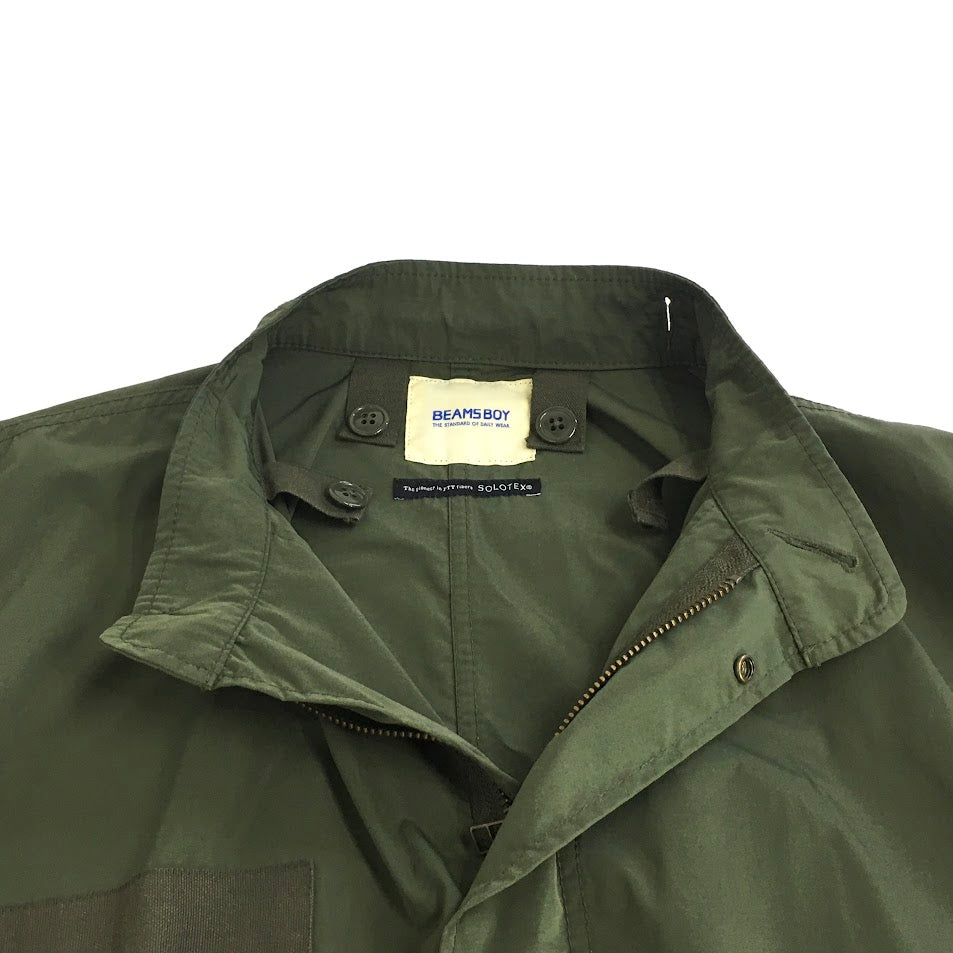 BEAMS BOY | ビームスボーイ M-65/SOLOTEX モッズコート 13-19-0441-120 カーキ【倉吉店】