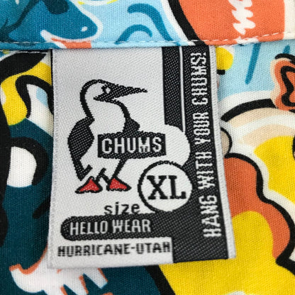 CHUMS | チャムス Chumloha Shirt 半袖シャツ CH02-1105 総柄 サイズ：XL【倉吉店】【代金引換不可・日時指定不可】【ポスト投函】