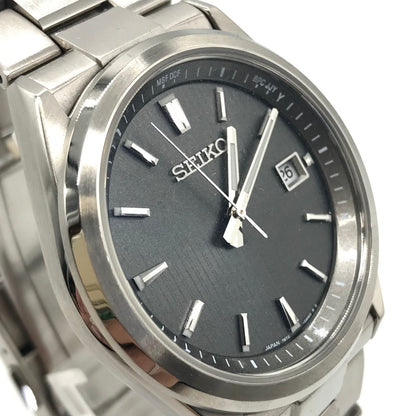 SEIKO | セイコー スピリット アナログソーラー 腕時計 7B72-0AK0 シルバー【倉吉店】