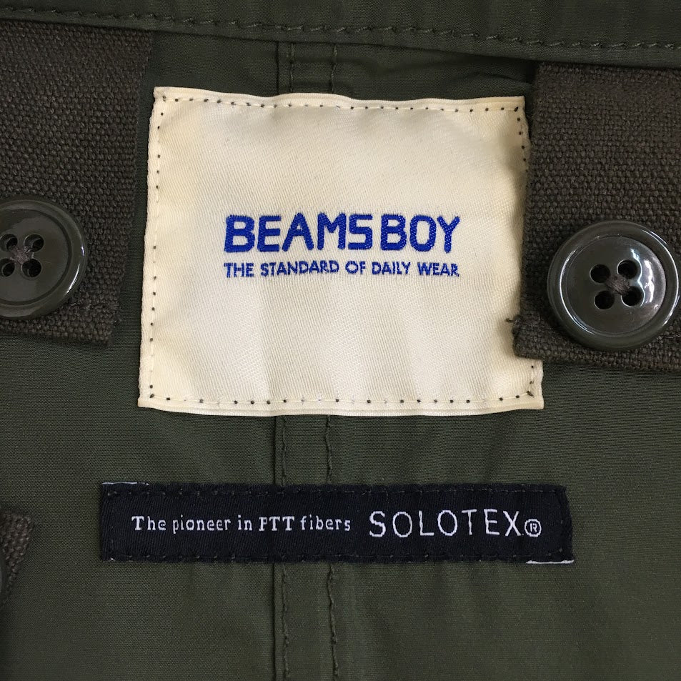 BEAMS BOY | ビームスボーイ M-65/SOLOTEX モッズコート 13-19-0441-120 カーキ【倉吉店】