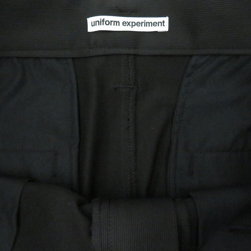 uniform experiment | ユニフォームエクスペリメント HIGH STRETCH PIQUE LONG PANTS パンツ UE-250018 ブラック サイズ：1【瀬戸大橋店】