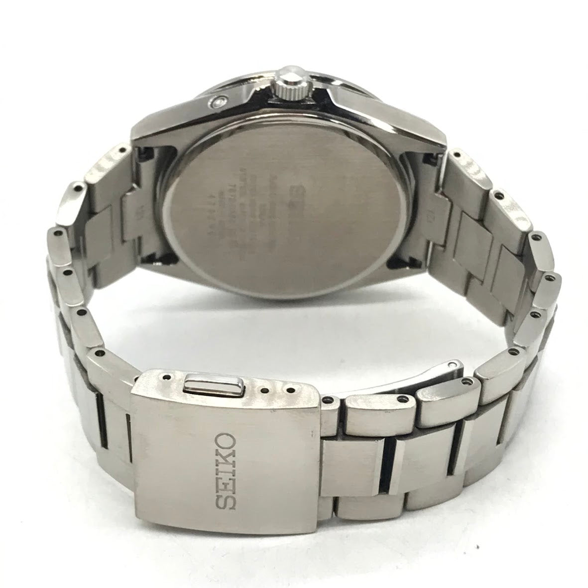SEIKO | セイコー スピリット アナログソーラー 腕時計 7B72-0AK0 シルバー【倉吉店】