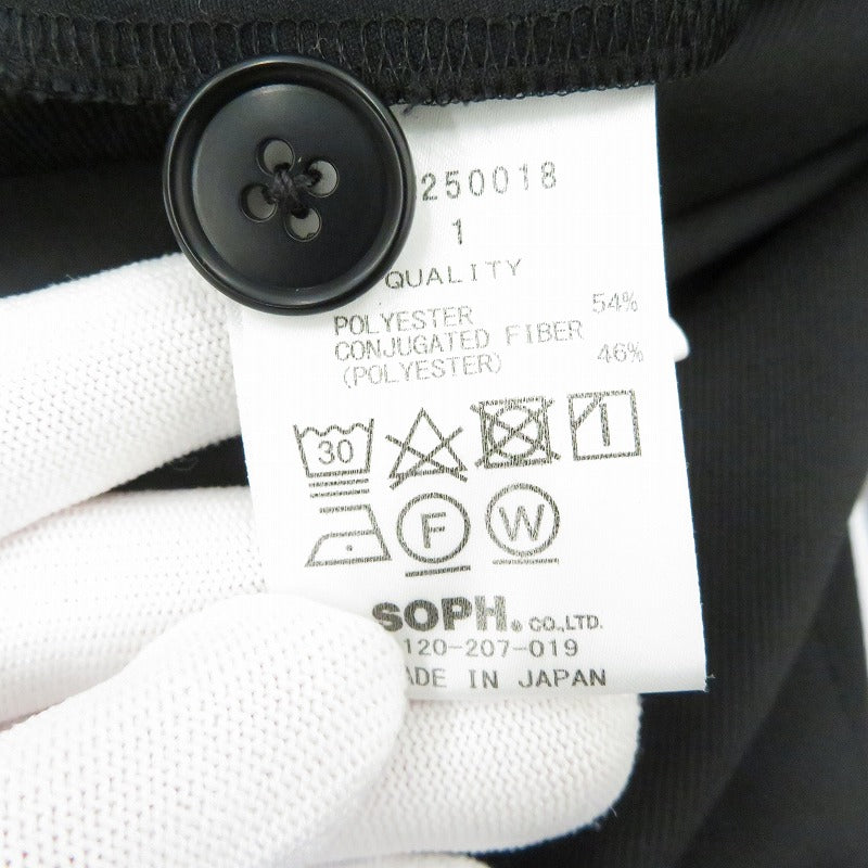 uniform experiment | ユニフォームエクスペリメント HIGH STRETCH PIQUE LONG PANTS パンツ UE-250018 ブラック サイズ：1【瀬戸大橋店】