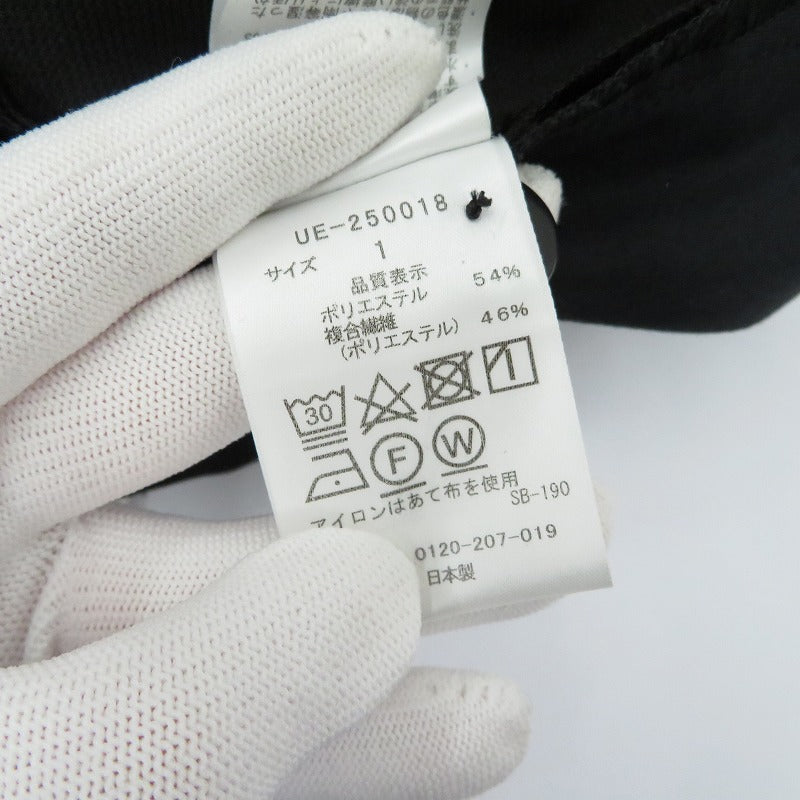 uniform experiment | ユニフォームエクスペリメント HIGH STRETCH PIQUE LONG PANTS パンツ UE-250018 ブラック サイズ：1【瀬戸大橋店】