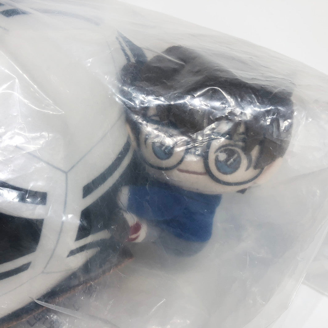 ぬいぐるみ B賞コナン飛びつき！もちもちボールクッショ 【未開封】B賞コナン飛びつき！もちもちボールクッション　ぬいぐるみ　名探偵コナン【倉吉店】