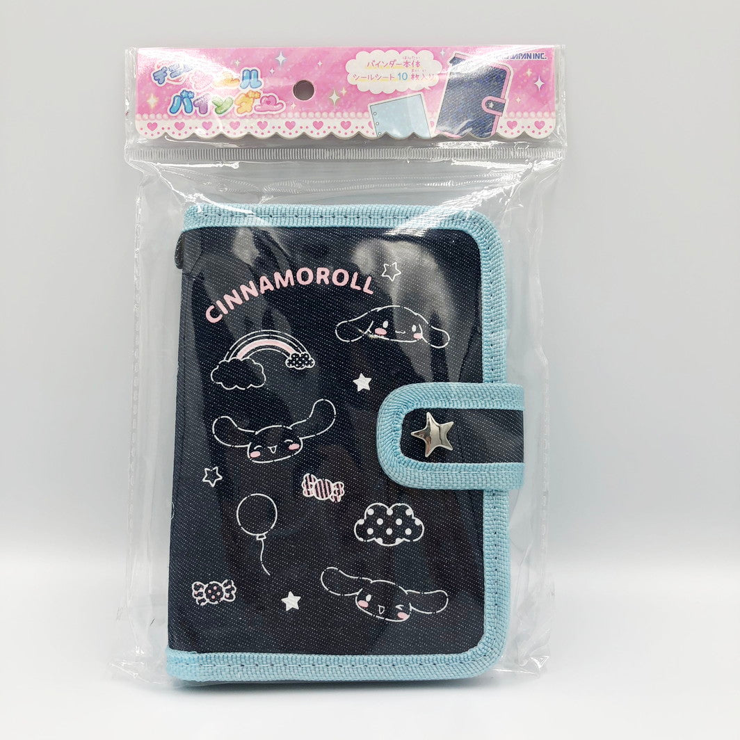 おもちゃ・玩具 シナモロール デニム シールバインダー シー 【未開封】シナモロール デニム シールバインダー　シール【倉吉店】
