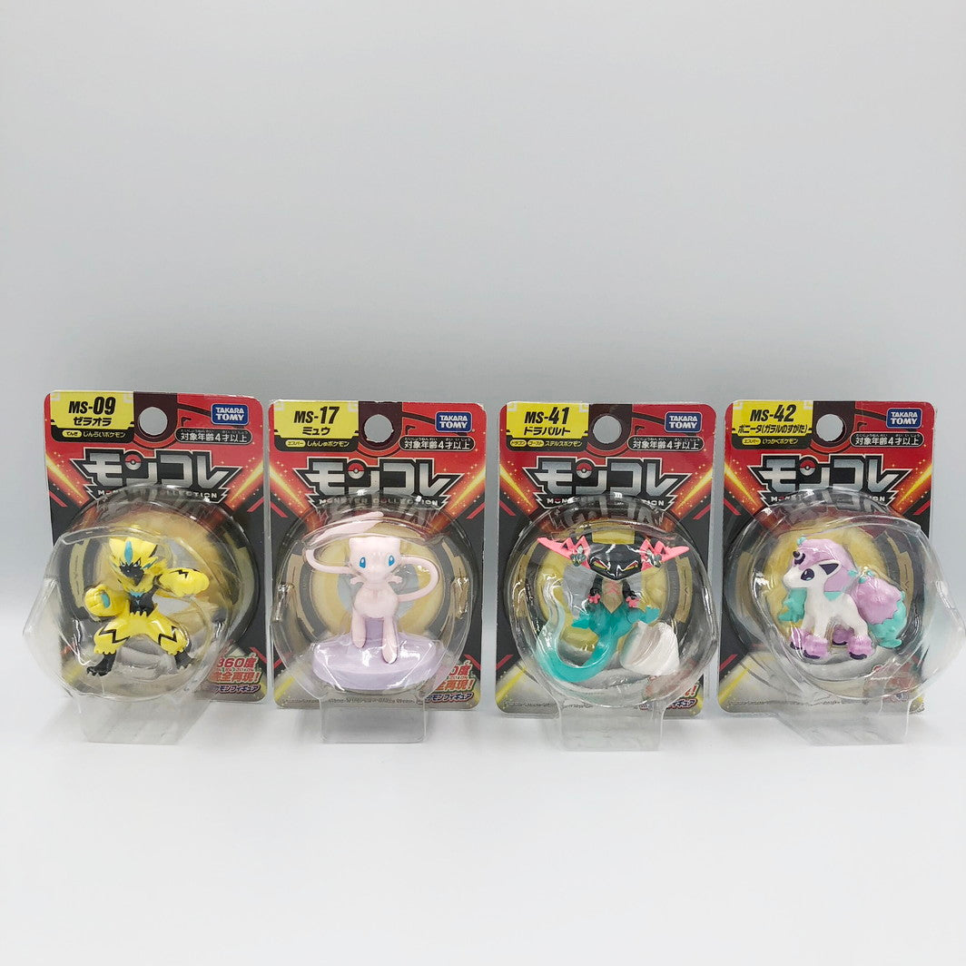 フィギュア タカラトミー モンコレ ゼラオラ　ミュウ　ポ 【未開封】モンコレ　ゼラオラ　ミュウ　ドラパルト　ポニータ【フィギュア】【倉吉店】