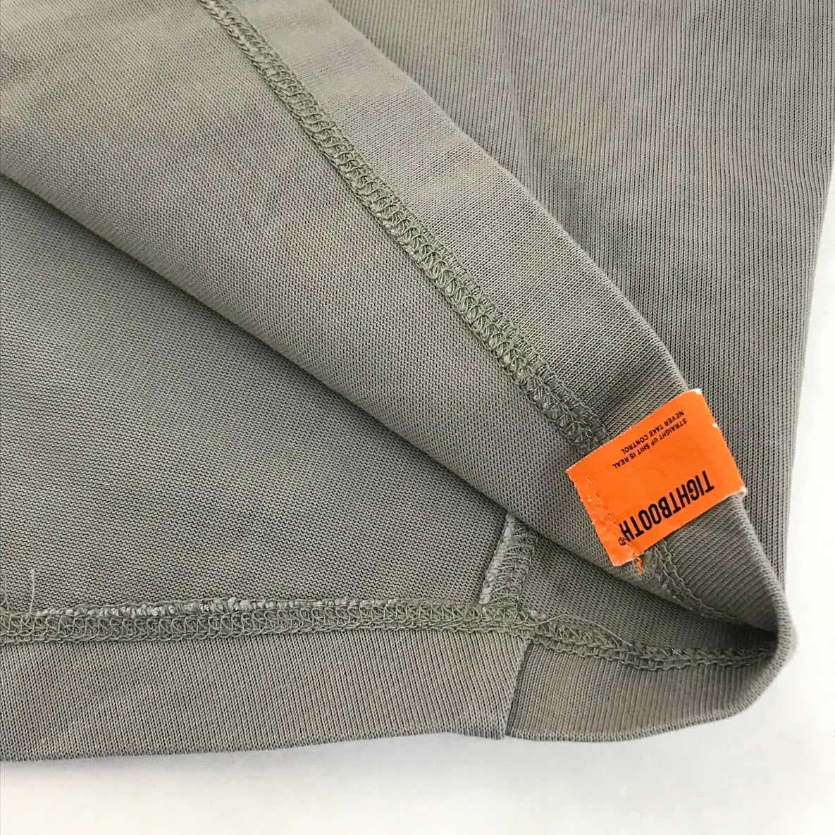 TIGHTBOOTH PRODUCTION | タイトブースプロダクション SANHAWKIN T-SHIRT 半袖Ｔシャツ SU22-T07 カーキ サイズ：XL【倉吉店】