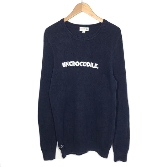 LACOSTE | ラコステ UN CROCODILE ニット ネイビー サイズ：M【倉吉店】