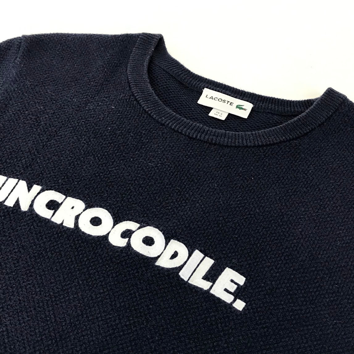 LACOSTE | ラコステ UN CROCODILE ニット ネイビー サイズ：M【倉吉店】