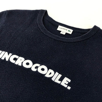 LACOSTE | ラコステ UN CROCODILE ニット ネイビー サイズ：M【倉吉店】