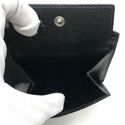 CARTIER | カルティエ サントス 二つ折り財布 ブラック【倉吉店】