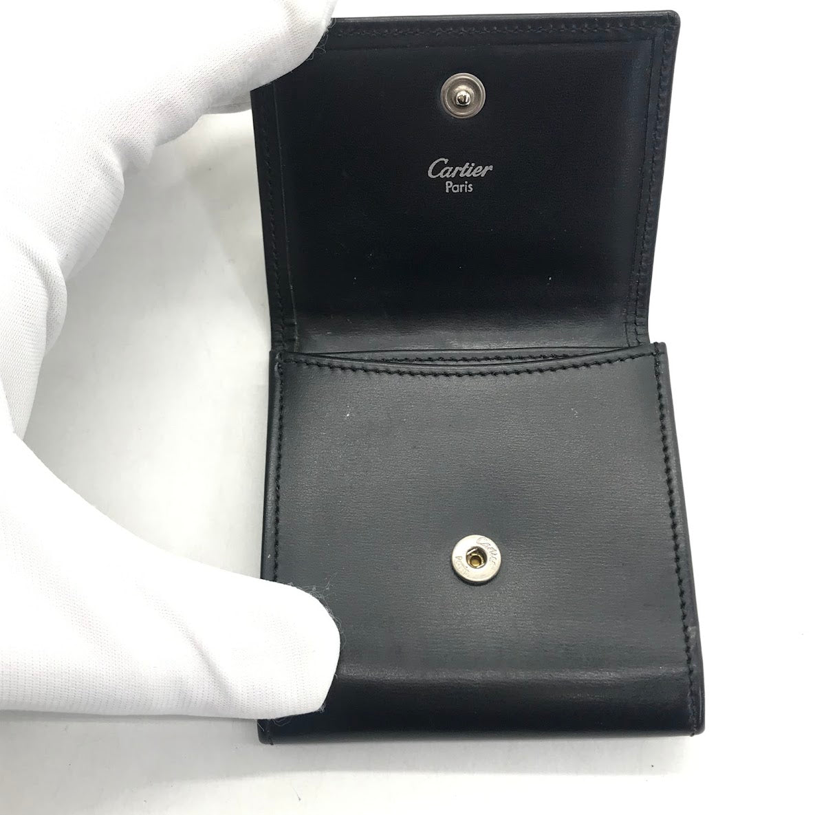 CARTIER | カルティエ パシャ コインケース ブラック【倉吉店】