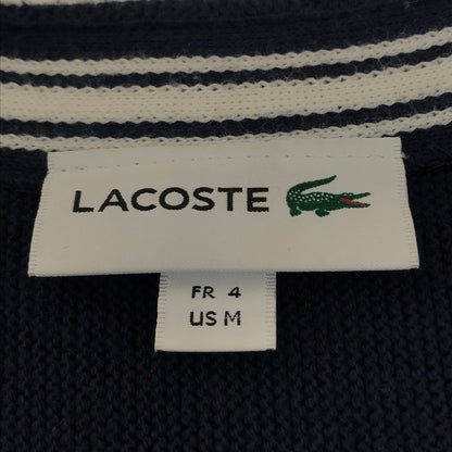 LACOSTE | ラコステ L/S Heritage France Milano Crew Neck Sweater ｻｲｽﾞ:US/M カーディガン AH4562 ネイビー【倉吉店】