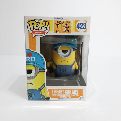 フィギュア 【開封済み】ミニオンズ I HEART GRU MEL 423 POP! MOVIES【フィギュア】【倉吉店】