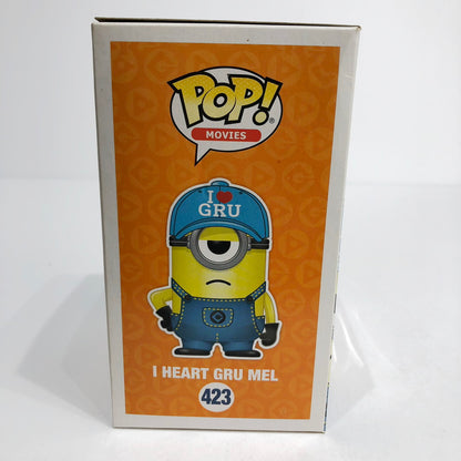 フィギュア 【開封済み】ミニオンズ I HEART GRU MEL 423 POP! MOVIES【フィギュア】【倉吉店】