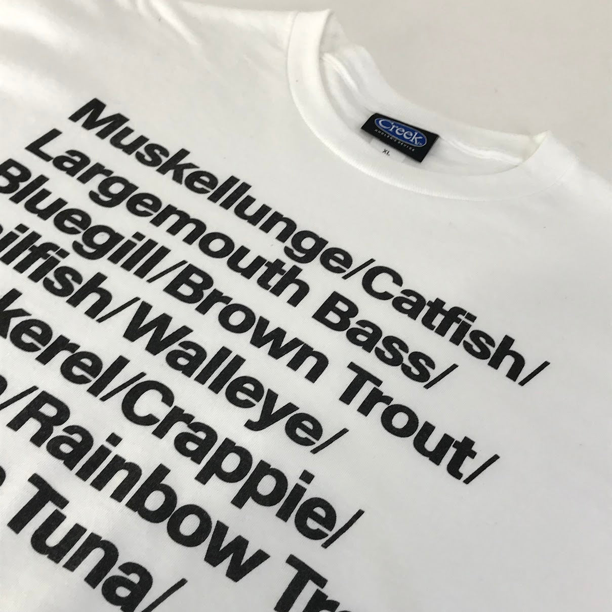 Creek Angler's Device | クリークアングラーズデバイス Fleld Guide Tee 半袖Ｔシャツ ホワイト サイズ：XL【倉吉店】【代金引換不可・日時指定不可】【ポスト投函】