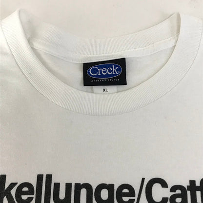 Creek Angler's Device | クリークアングラーズデバイス Fleld Guide Tee 半袖Ｔシャツ ホワイト サイズ：XL【倉吉店】【代金引換不可・日時指定不可】【ポスト投函】