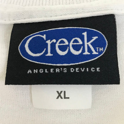 Creek Angler's Device | クリークアングラーズデバイス Fleld Guide Tee 半袖Ｔシャツ ホワイト サイズ：XL【倉吉店】【代金引換不可・日時指定不可】【ポスト投函】