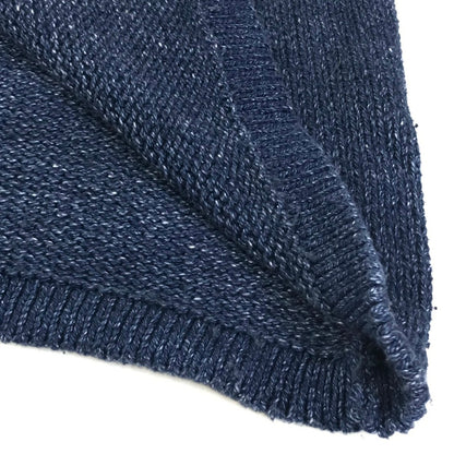 BLUEST OVERALLS｜ザ ブルーエスト オーバーオール　ROLL’N KNIT モックネックコットンニット ニット TBO-0036 ネイビー サイズ：XL【倉吉店】