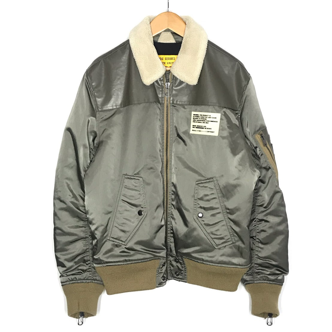 DIESEL | ディーゼル W-FEDOVIK GIACCA MA-1 ブルゾン ミリタリージャケット 00SWEP-W-FEDOVIK-0TAQF カーキ サイズ：M【倉吉店】