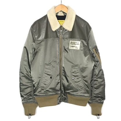 DIESEL | ディーゼル W-FEDOVIK GIACCA MA-1 ブルゾン ミリタリージャケット 00SWEP-W-FEDOVIK-0TAQF カーキ サイズ：M【倉吉店】