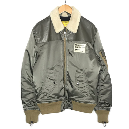 DIESEL | ディーゼル W-FEDOVIK GIACCA MA-1 ブルゾン ミリタリージャケット 00SWEP-W-FEDOVIK-0TAQF カーキ サイズ：M【倉吉店】
