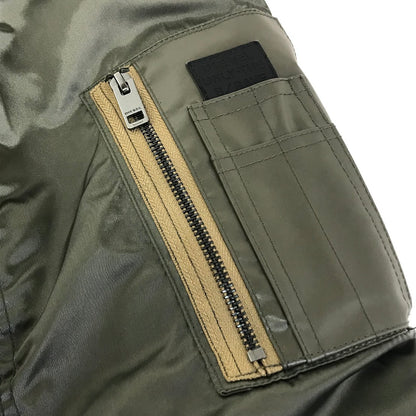 DIESEL | ディーゼル W-FEDOVIK GIACCA MA-1 ブルゾン ミリタリージャケット 00SWEP-W-FEDOVIK-0TAQF カーキ サイズ：M【倉吉店】