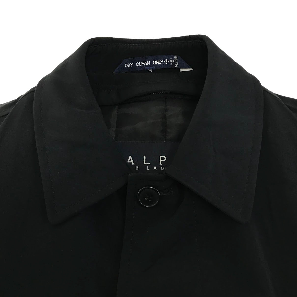 RALPH LAUREN | ラルフローレン ライナー付き ステンカラーコート ブラック サイズ：M【倉吉店】