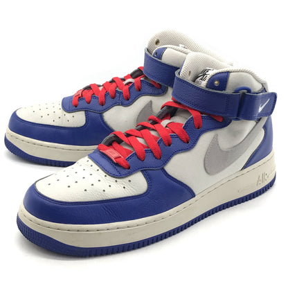 NIKE | ナイキ AIR FORCE 1 MID BY YOU スニーカー DV3908-900 ブルー 28cm【倉吉店】