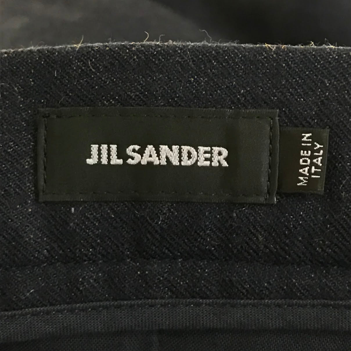 JIL SANDER | ジルサンダー ウールスラックス パンツ LM510101MD21330042 ダークネイビー サイズ：44【倉吉店】