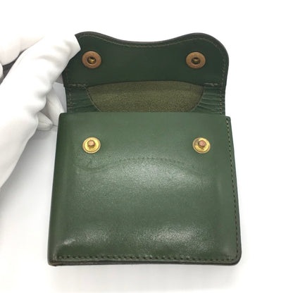 Jamale | ジャマレ　レザー 二つ折り財布 グリーン【倉吉店】