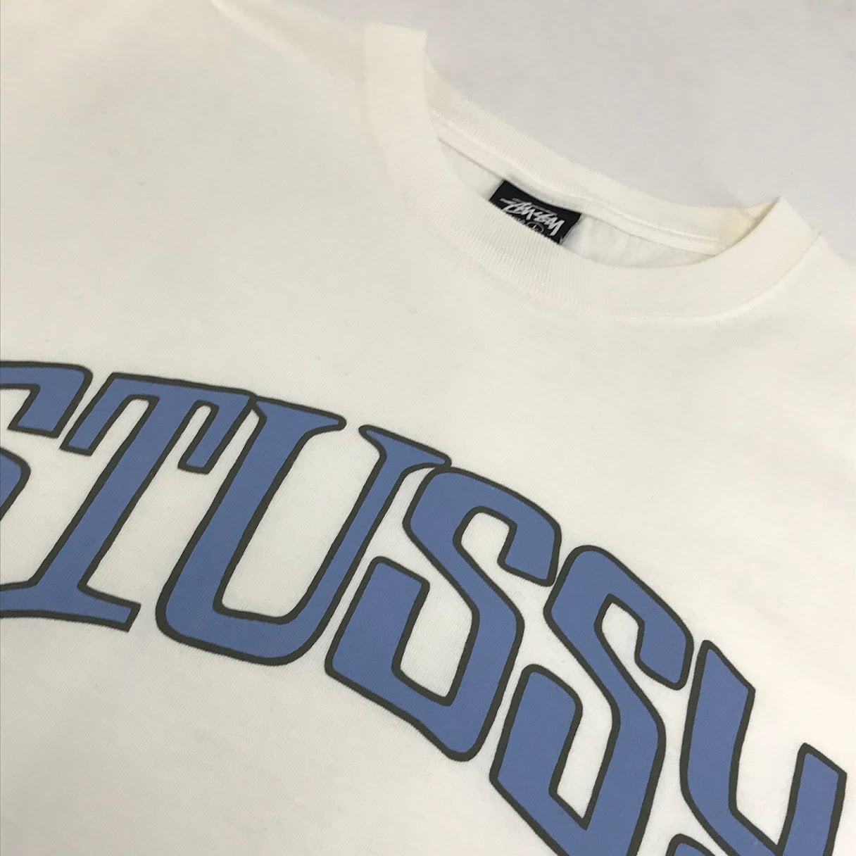 STUSSY | ステューシー ARCHED TEE PIGMENT DYED 半袖Ｔシャツ ホワイト サイズ：L【倉吉店】