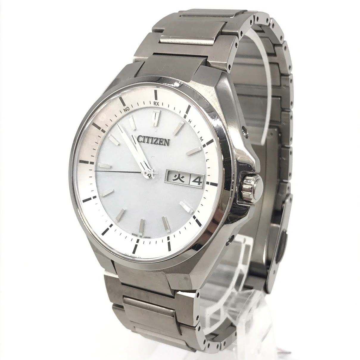 CITIZEN | シチズン ATTESA アナログ電波ソーラー 腕時計 H100-R007556/AT6040-58A シルバー【倉吉店】