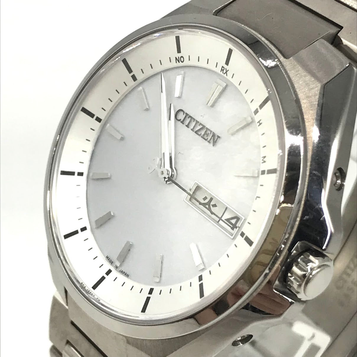CITIZEN | シチズン ATTESA アナログ電波ソーラー 腕時計 H100-R007556/AT6040-58A シルバー【倉吉店】