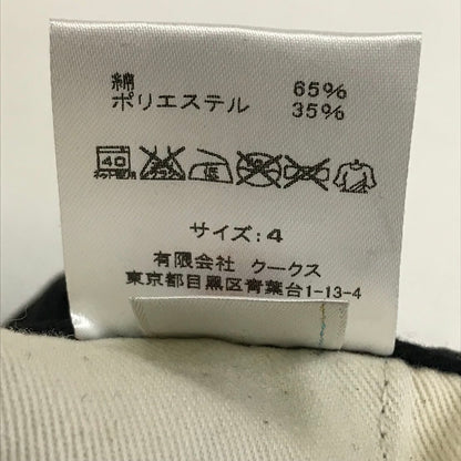 NUMBER(N)INE | ナンバーナイン × Dickies(ディッキーズ) チノパンツ ブラック サイズ：4【倉吉店】