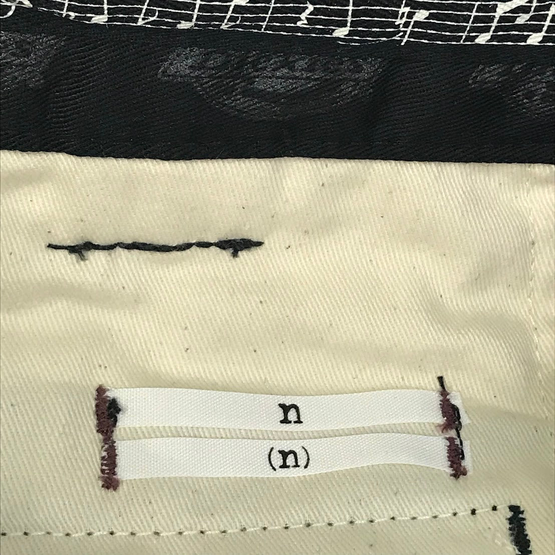 NUMBER(N)INE | ナンバーナイン × Dickies(ディッキーズ) チノパンツ ブラック サイズ：4【倉吉店】