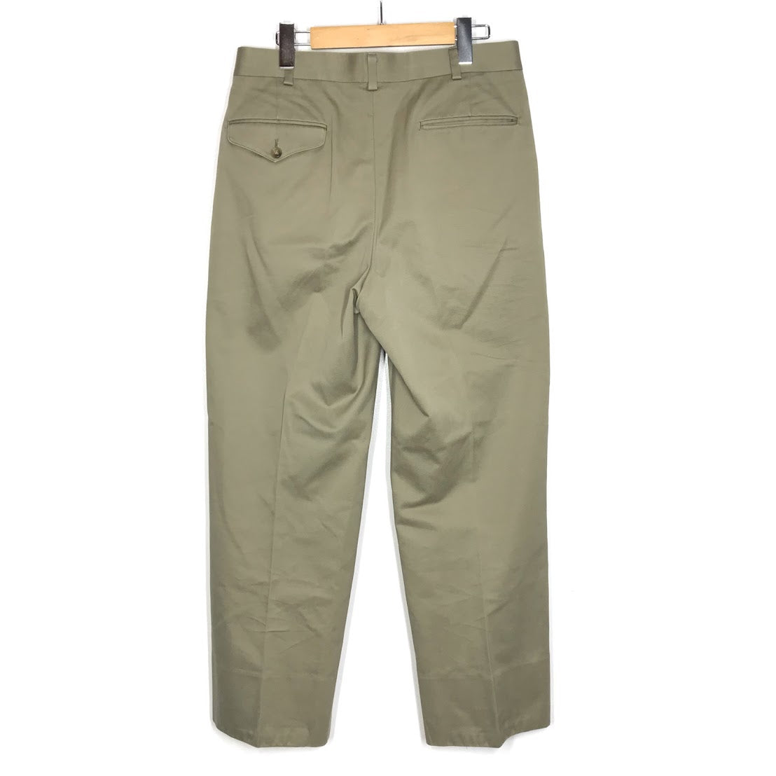 J.PRESS | ジェイプレス NEW ENGLAND ツータックチノパンツ サイズ:79 パンツ 0215-PROV-NA-0222 カーキ【倉吉店】