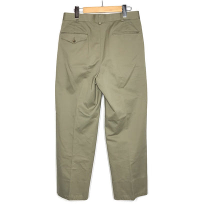 J.PRESS | ジェイプレス NEW ENGLAND ツータックチノパンツ サイズ:79 パンツ 0215-PROV-NA-0222 カーキ【倉吉店】