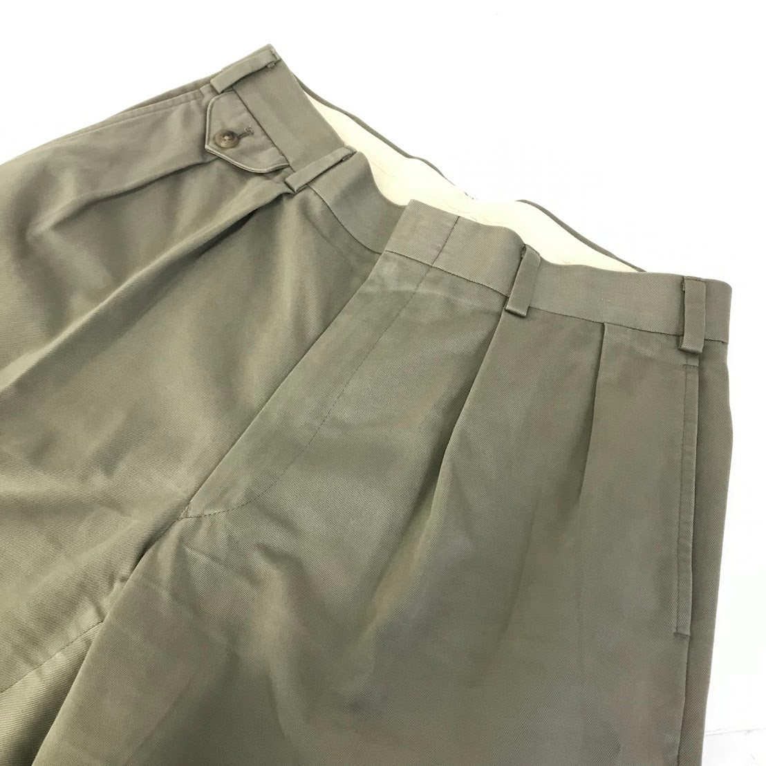 J.PRESS | ジェイプレス NEW ENGLAND ツータックチノパンツ サイズ:79 パンツ 0215-PROV-NA-0222 カーキ【倉吉店】