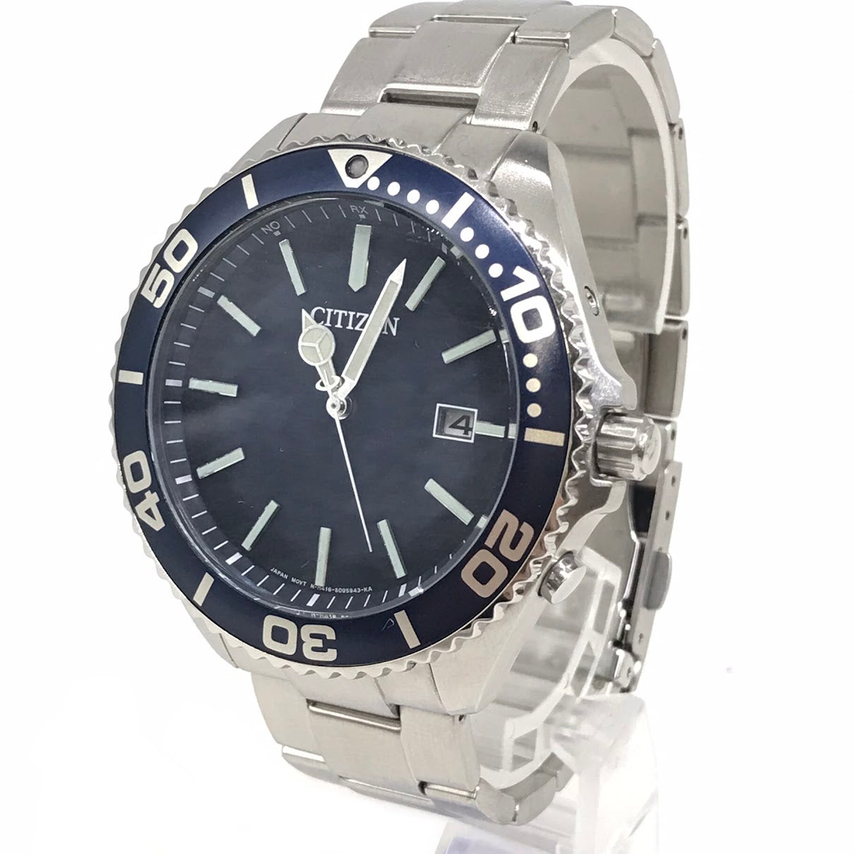 CITIZEN | シチズン エコドライブ ダイバーズ アナログ電波ソーラー 腕時計 H416-S064619 ネイビー【倉吉店】