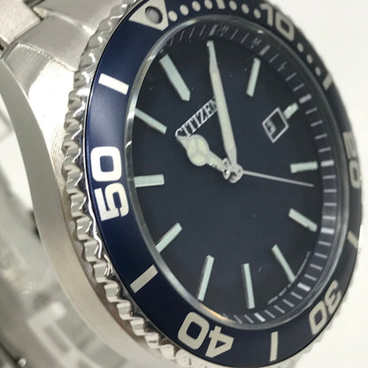 CITIZEN | シチズン エコドライブ ダイバーズ アナログ電波ソーラー 腕時計 H416-S064619 ネイビー【倉吉店】