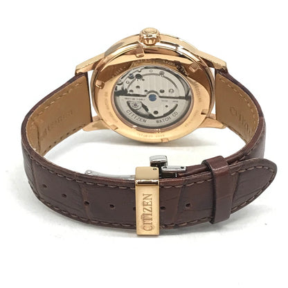 CITIZEN | シチズン メカニカル クラシカルライン アナログ自動巻き 腕時計 NK0002-14W グリーン【倉吉店】
