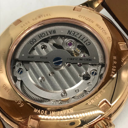 CITIZEN | シチズン メカニカル クラシカルライン アナログ自動巻き 腕時計 NK0002-14W グリーン【倉吉店】