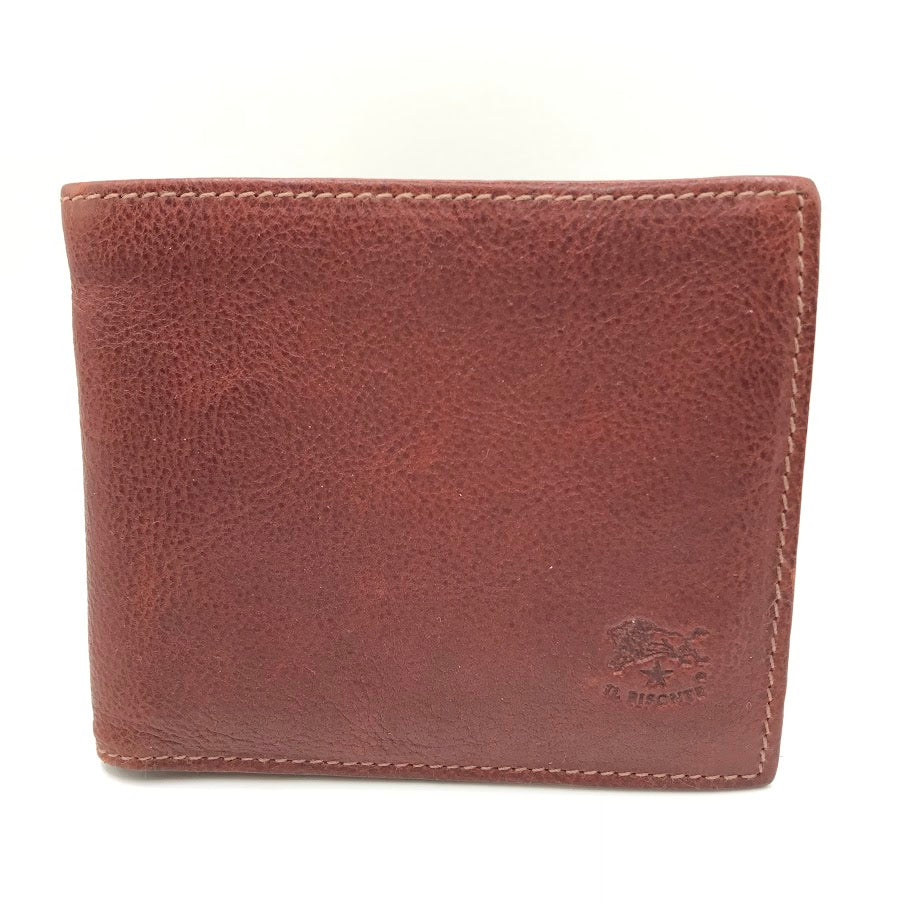 IL BISONTE | イルビゾンテ BI FOLD WALLET CLASSIC レザー 二つ折り財布 SBW007 ブラウン【倉吉店】