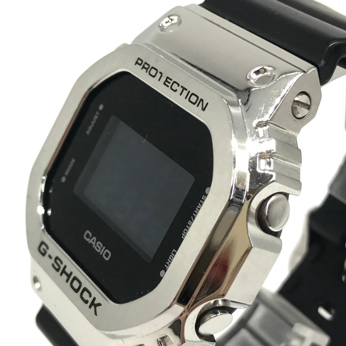 G-SHOCK | ジーショック デジタルクォーツ 腕時計 GM-5600 ブラック×シルバー【倉吉店】
